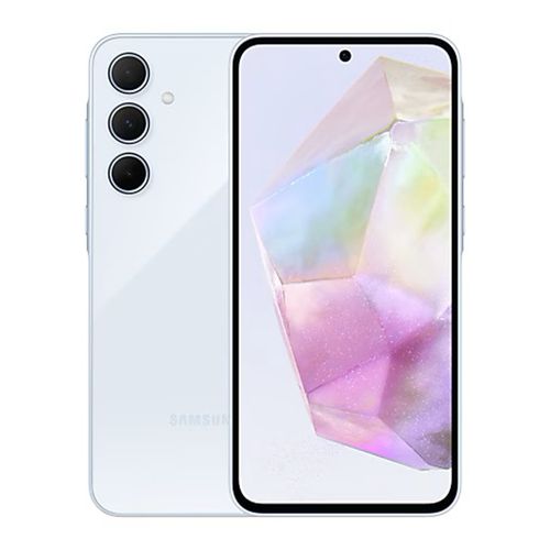 Smartphone Samsung Galaxy A35 5G 256GB Tela 6.6" Câmera Tripla - Azul Claro