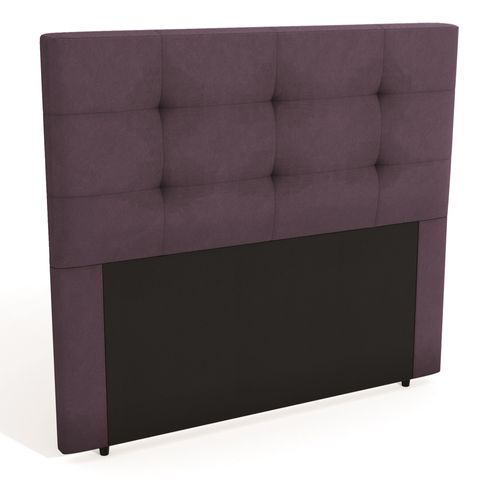 Cabeceira Kappesberg para Box Suede Berinjela – 140 cm