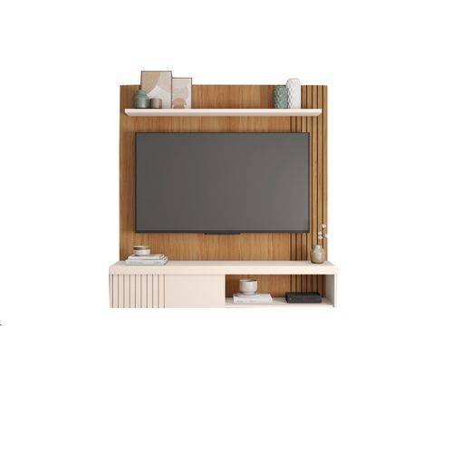 Painel Caemmun Jade 1,50m - Freijó / Off White