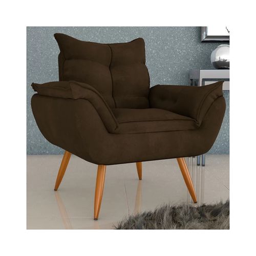 Poltrona Matrix Decorativa Tóquio - Marrom