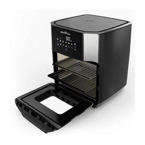 Fritadeira Britânia 4 em 1 Air Fryer e Forno Oven 12 Litros BFR2100 - Preta