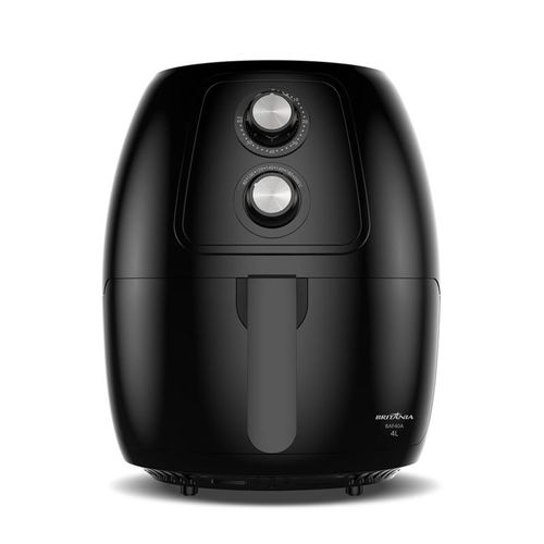 Fritadeira Air Fryer Britânia BAF40A  4 Litros Antiaderente - Preta