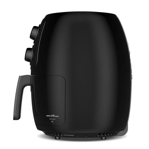 Fritadeira Air Fryer Britânia BAF40A  4 Litros Antiaderente - Preta