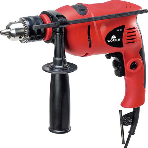 Furadeira de Impacto Worker FIW550 - Vermelha