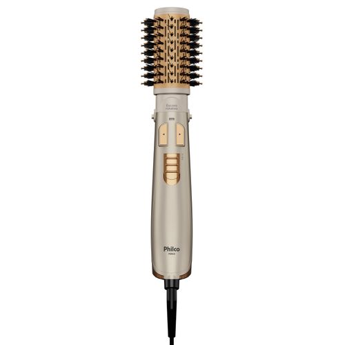 Escova Rotativa Philco PER03 5 em 1 - Cinza com Dourado Bivolt
