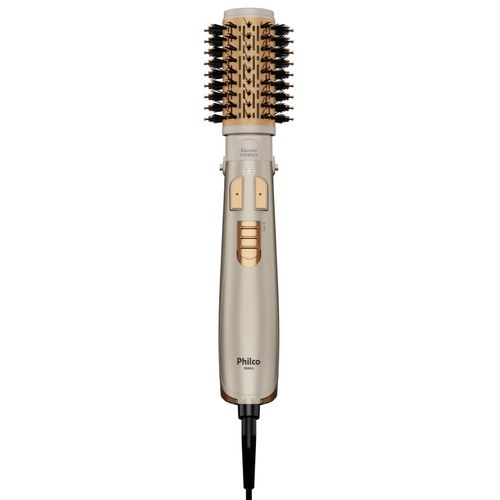 Escova Rotativa Philco PER03 5 em 1 - Cinza com Dourado Bivolt