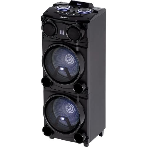 Caixa de Som Gradiente Black Bass GDB12M Bluetooth/USB/SD - 1800W RMS