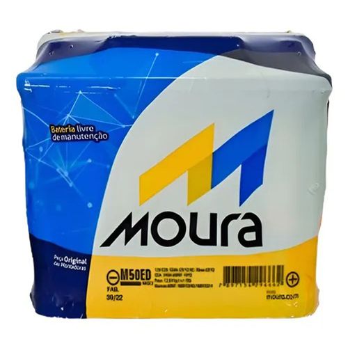 Bateria para Carro Moura Chevrolet M50E 50AMP