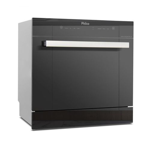 Lava Louças Philco PLL10 com 10 Serviços e 4 Programas - Preto Espelhado