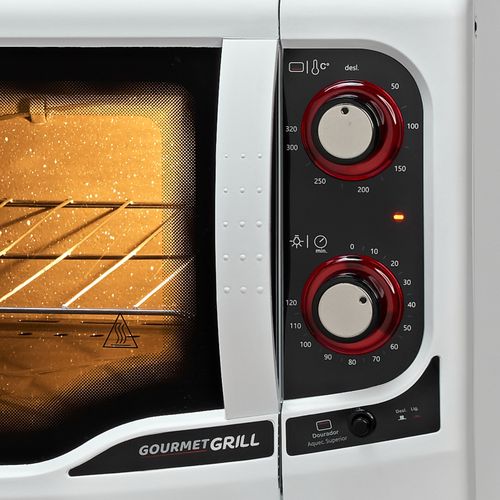 Forno Elétrico Fischer Gourmet Grill 44 litros 9741 - Branco