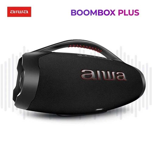 Caixa de Som Aiwa Boombox 200W AWS-BBS-01-B RMS BT USB - Preta