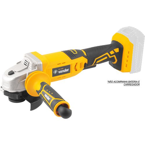 Esmerilhadeira Vonder 4.1/2” IEV 1808 Sem Bateria e Carregador - Preto/Amarelo