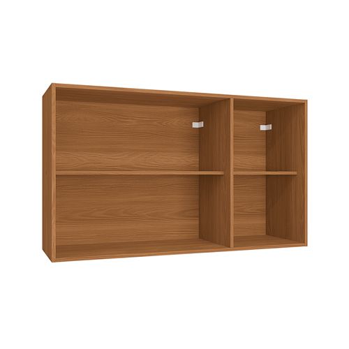 Aéreo Kappesberg Ciela R646 70,4X120X37,5 03 Portas - Canela/Azul