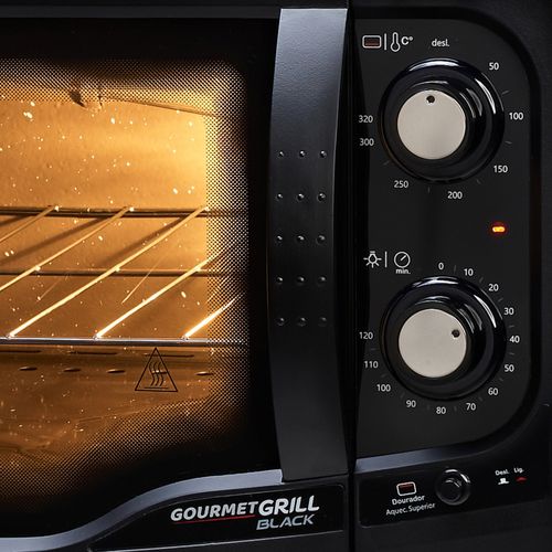 Forno Elétrico Fischer Gourmet Grill 44 litros 9741 - Preto
