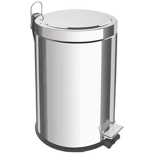 Lixeira Tramontina 5 litros com pedal Inox - 94538105