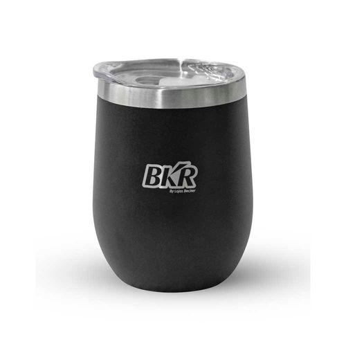 Copo Térmico Inox BKR 350ml - Preto
