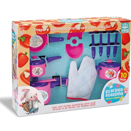 Brinquedo Nig Eu Brinco de Casinha Arroz e Feijão