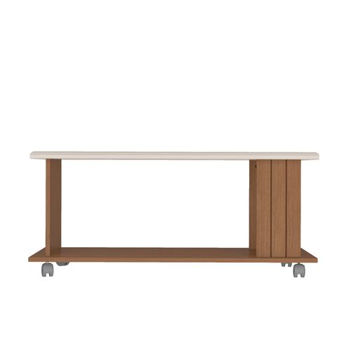 Mesa de Centro Artely Mila - Cinamomo/Off White