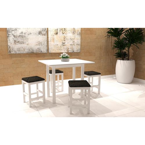 Banqueta Canção Pé Quadrado 2904.37 - Branca