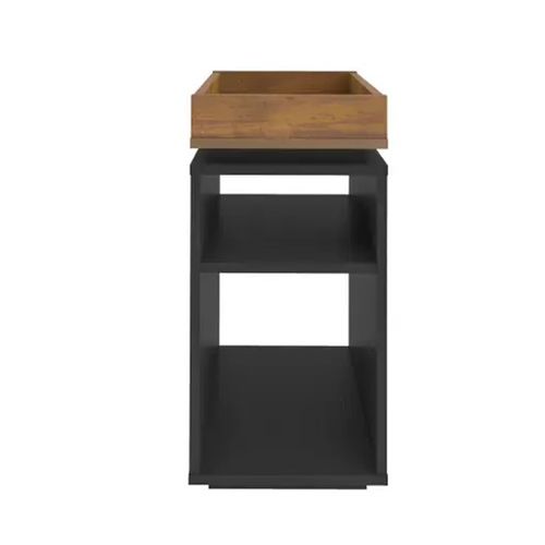 Mesa de Apoio Artely Olivia - Preto/Pinho
