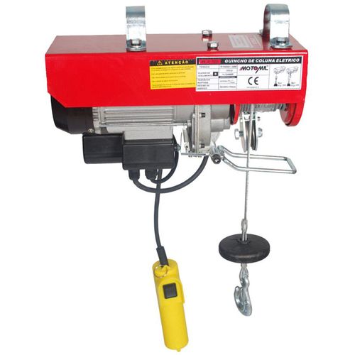 Guincho de Coluna Elétrico Motomil HA-105 Capacidade 300/600 Kg
