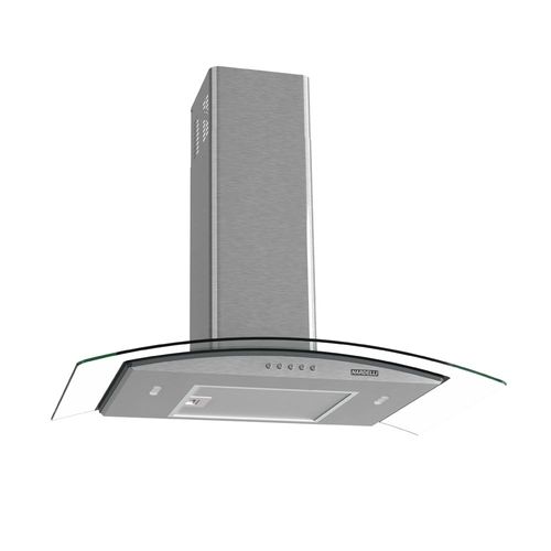 Coifa Nardelli Vidro Curvo Clean Kromanox 80cm
