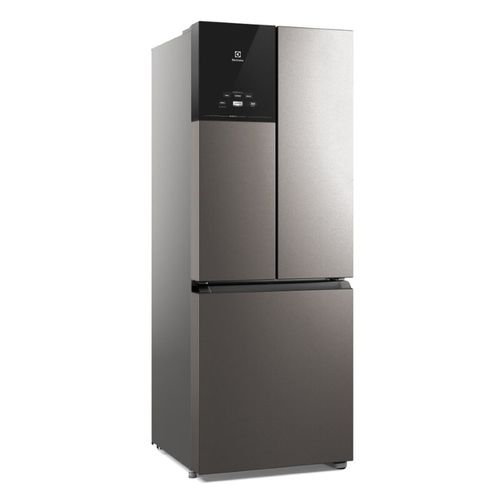 Refrigerador Electrolux IM7S 480 Litros Frost Free com 3 Portas - Inox