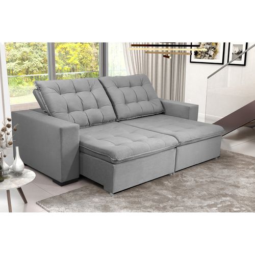 Estofado Maggiore E-4600 Retrátil e Reclinável - Cinza