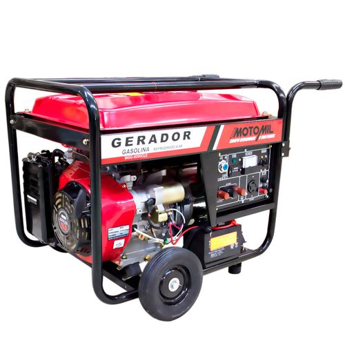 Gerador de Energia Motomil MGG-8000CLE Gasolina 6,75KW 4T