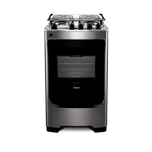 Fogão Consul 4 bocas com Acendimento Automático CFO4N – Inox