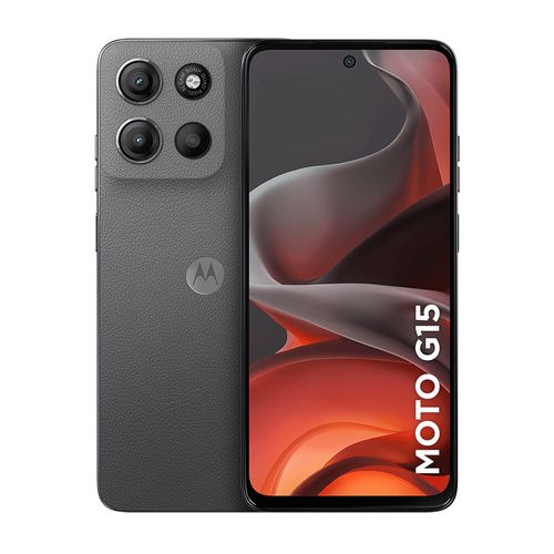 Smartphone Motorola Moto G15 XT2521 12-256GB - Grafite