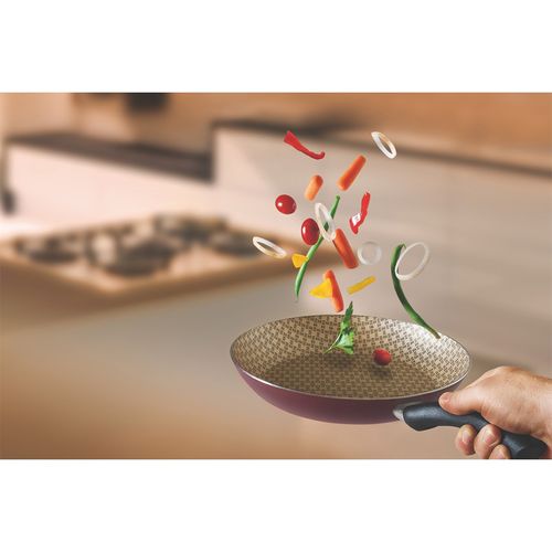 Frigideira Tramontina Antiaderente 24cm Decorada com Espátula