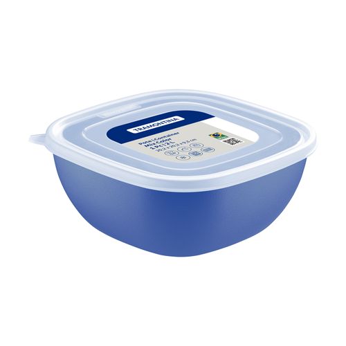 Pote Tramontina Mix Color Polipropileno 2 Litros - Azul Mirtilo