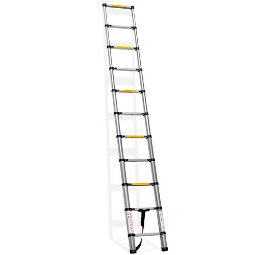 Escada Telescópica Multiuso BKR Alumínio 10 Degraus