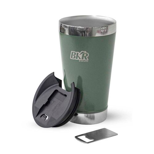 Copo Térmico Inox BKR 480ml - Verde