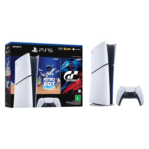 Video Game Playstation 5 825GB Astro Bot e Gran Turismo
