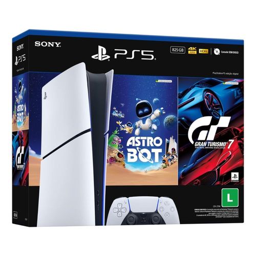 Video Game Playstation 5 825GB Astro Bot e Gran Turismo