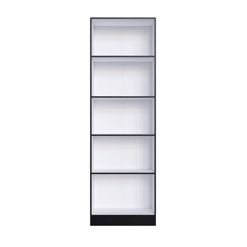 Armário Multiuso GenialFlex Xangai - Preto Fosco