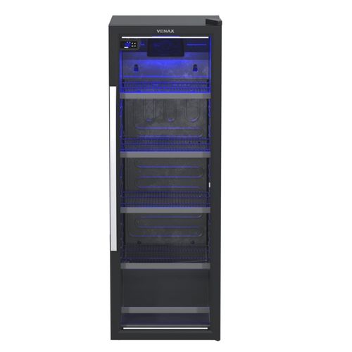 Refrigerador Venax Expositor Blue Light - Preto