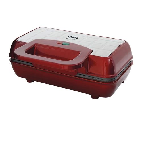 Grill Philco Waffle Maker Retrô PWM01 – Vermelho