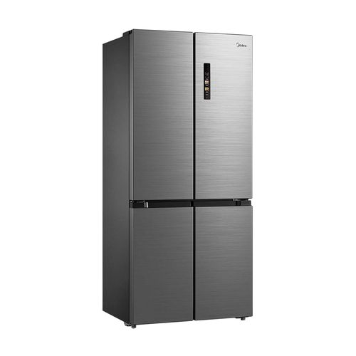 Geladeira Midea Frost Free 474L 4 portas Inverter Smart - Inox