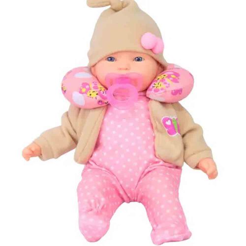 Brinquedo Cotiplas Boneca Coleção Fiorella com Acessórios