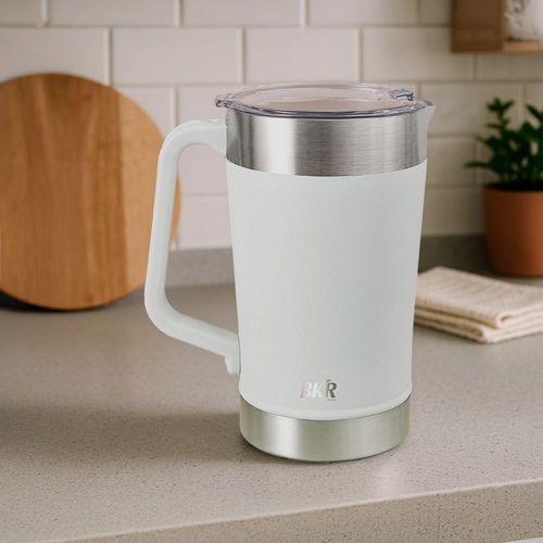 Jarra Térmica BKR Essencial Inox 2 litros - Branco
