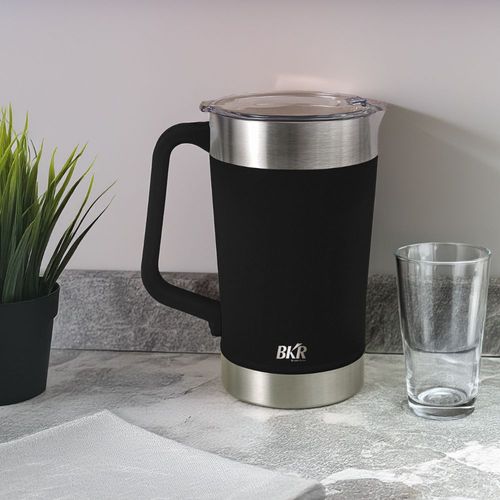 Jarra Térmica BKR Essencial Inox 2 litros - Preto