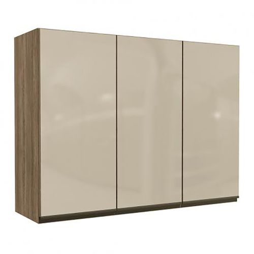 Aéreo Kappesberg Maxxi G767 03 Portas Vidro 120X90 - Nogal