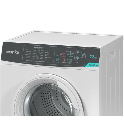 Secadora Wanke SMSA120P 12Kg Comfort