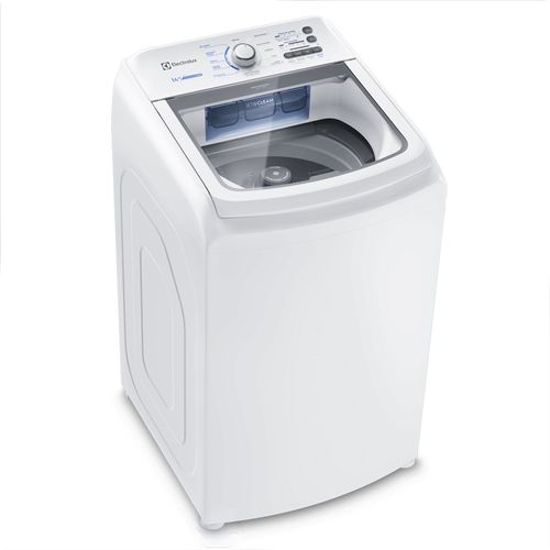Lavadora de Roupa Electrolux LED14 Essential Care 14Kg Cesto Inox - Branca