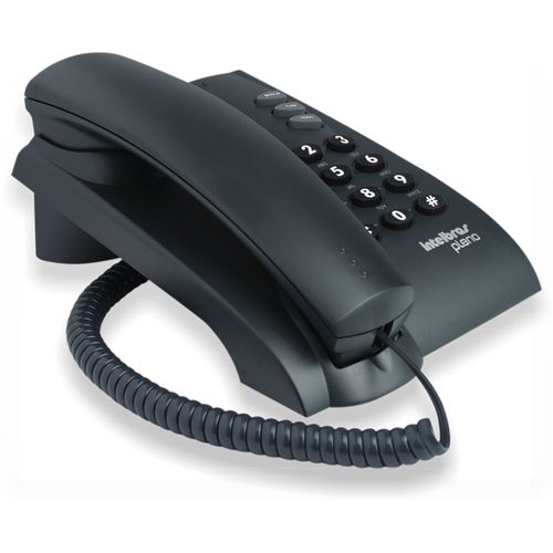 Telefone Fixo Intelbras Pleno Tok Fácil - Preto