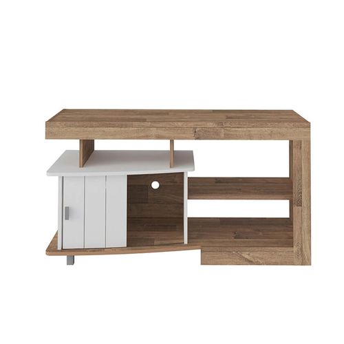 Rack Artely Royal - Rústico com branco