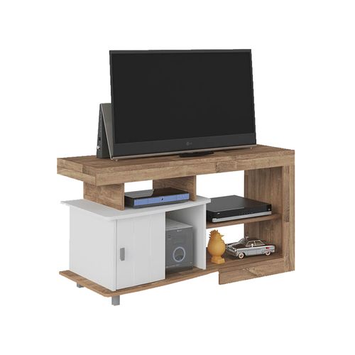 Rack Artely Royal - Rústico com branco